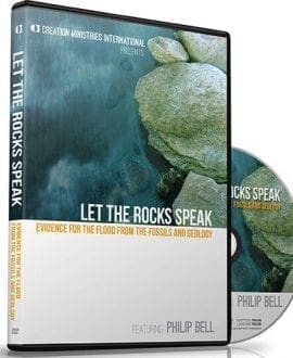 Let The Rocks Speak: Evidence for the Flood from the Fossils and Geology DVD by Philip Bell | CMI - Geology