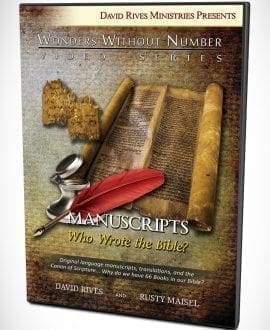 Manuscripts Who Wrote the Bible? DVD