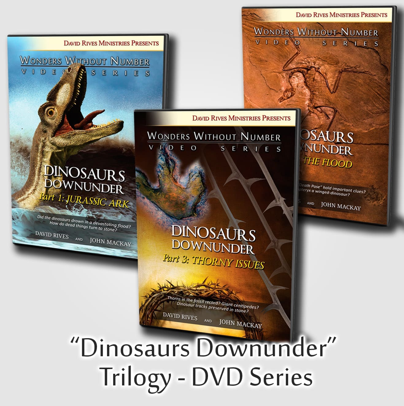 Dinosaurs Downunder Trilogy DVD Set