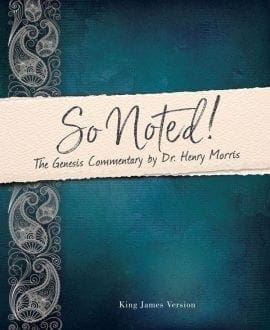 So Noted Henry Morris Genesis Commentary Book