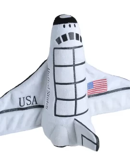 Huggers Space Shuttle Stuffed Animal 8"
