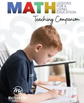 Lessons For A Living Education Math Teaching Companion Book by O'Dell | MB Curriculum