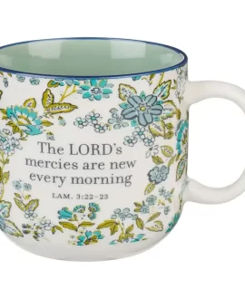 New Mercies Teal Mug