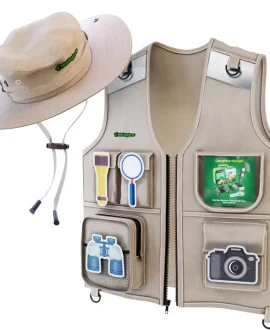 Kids Explorer Vest and Hat Costume | Faire