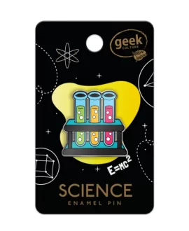 Test Tubes Rack Science Pin | Heebie Jeebies