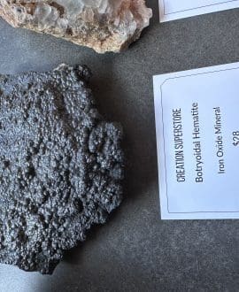 Botryoidal Hematite Iron Oxide Mineral