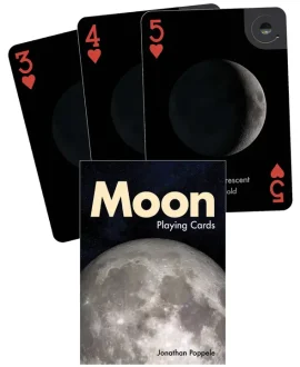 Moon playing cards